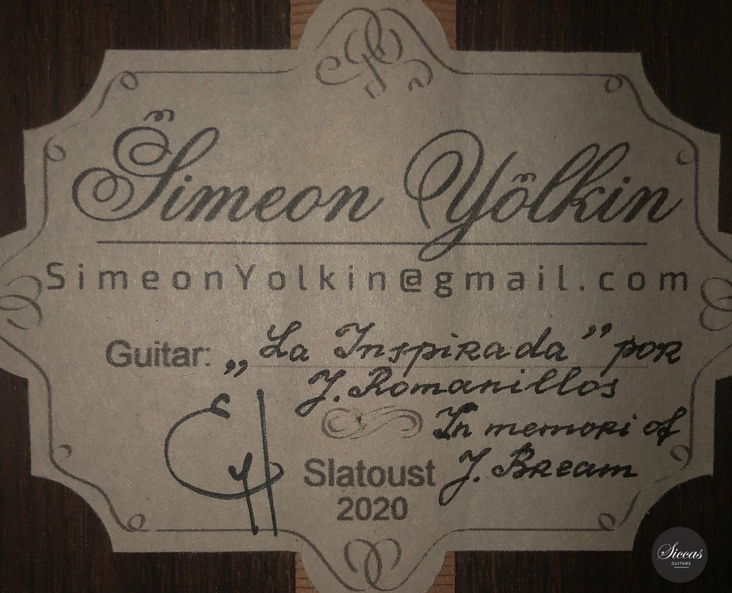 Simeon Yolkin - 2020