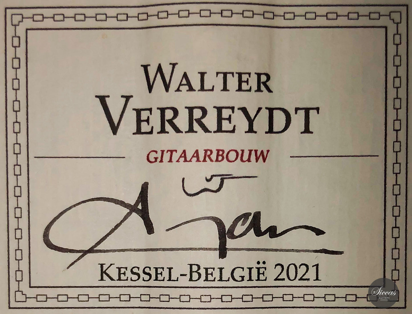 Walter Verreydt - 2021 "Premium"