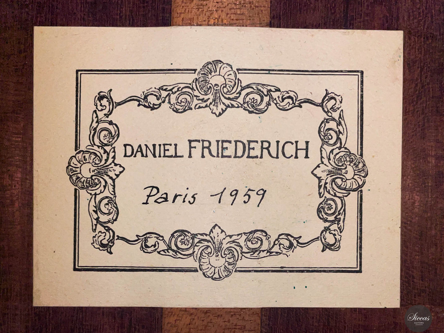 Daniel Friederich - 1959