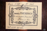 Daniel Friederich - 1977 No. 462