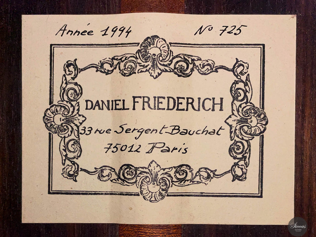 Daniel Friederich - 1994 No. 725