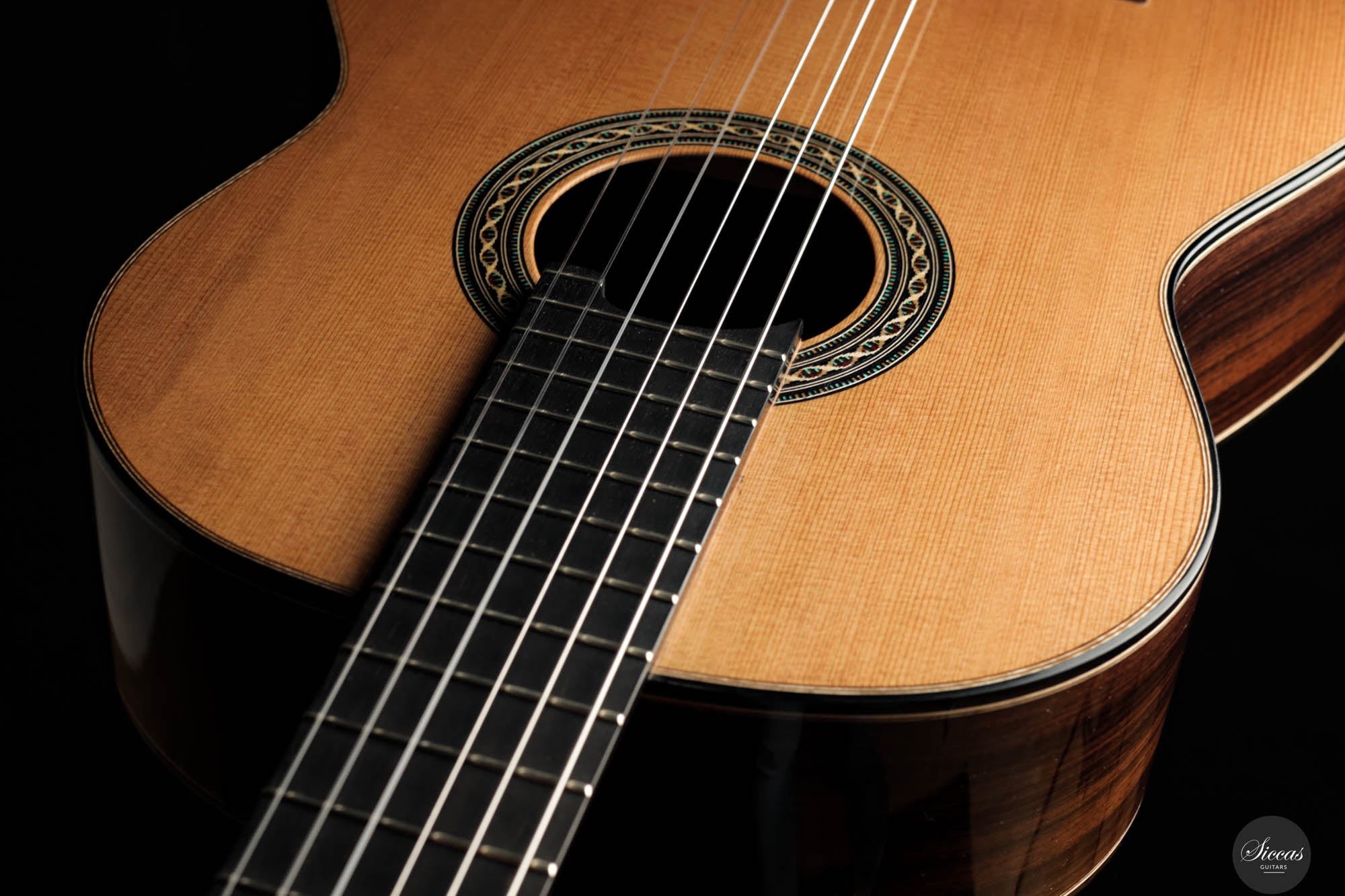 Daniele Chiesa - 2024 Cedar Doubletop – Siccas Guitars