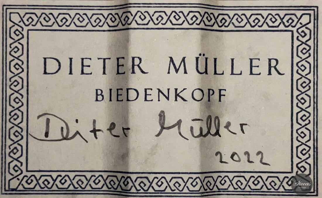Dieter Müller - 2022 Doubletop 10-string