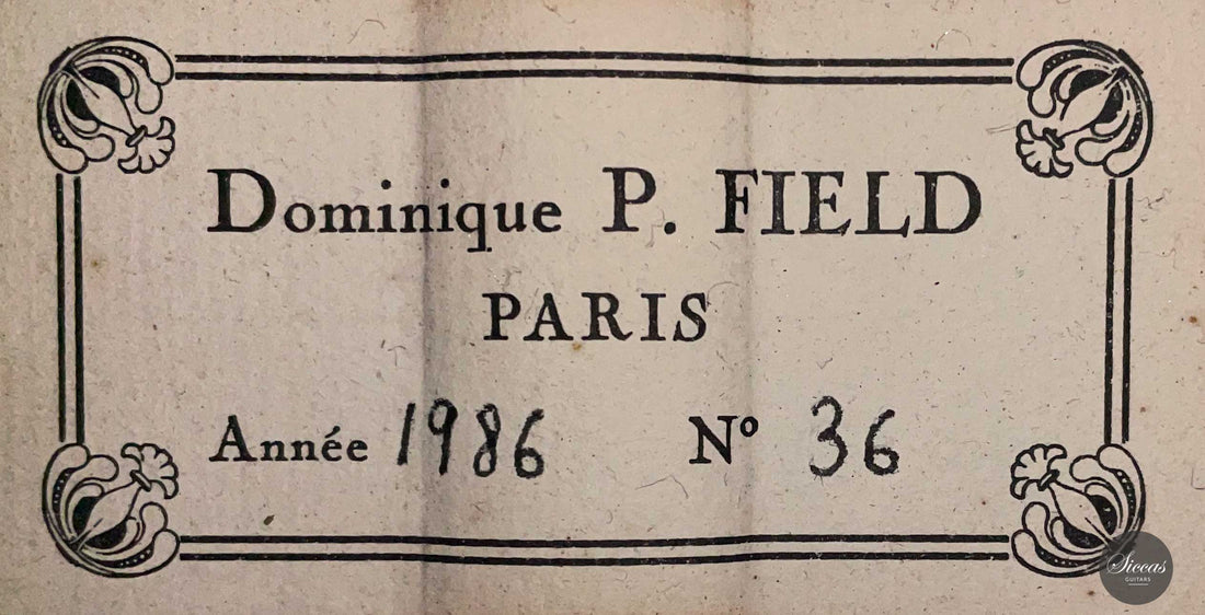 Dominique Field - 1986 No. 36