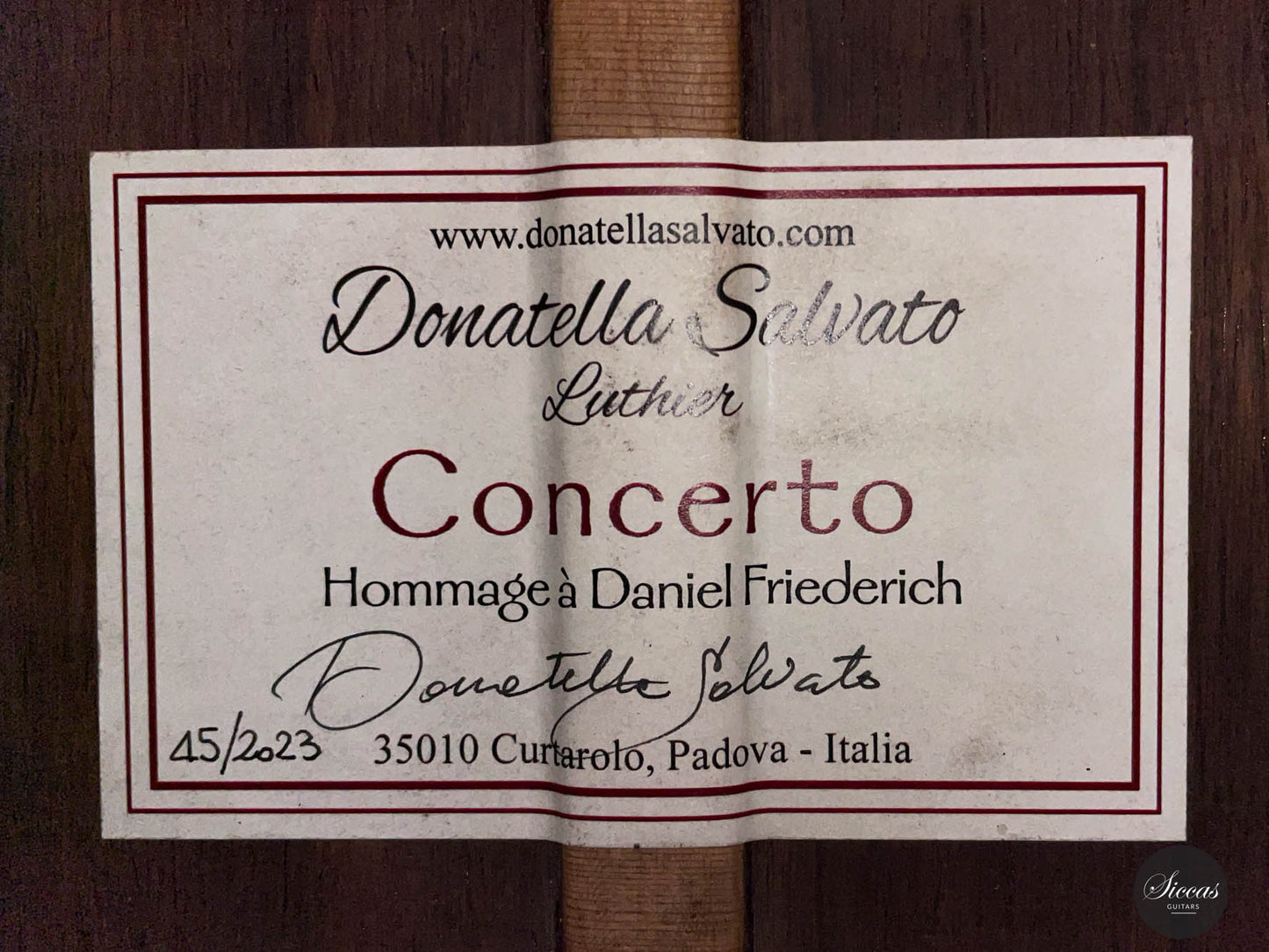 Donatella Salvato – 2023 Concerto 64 cm