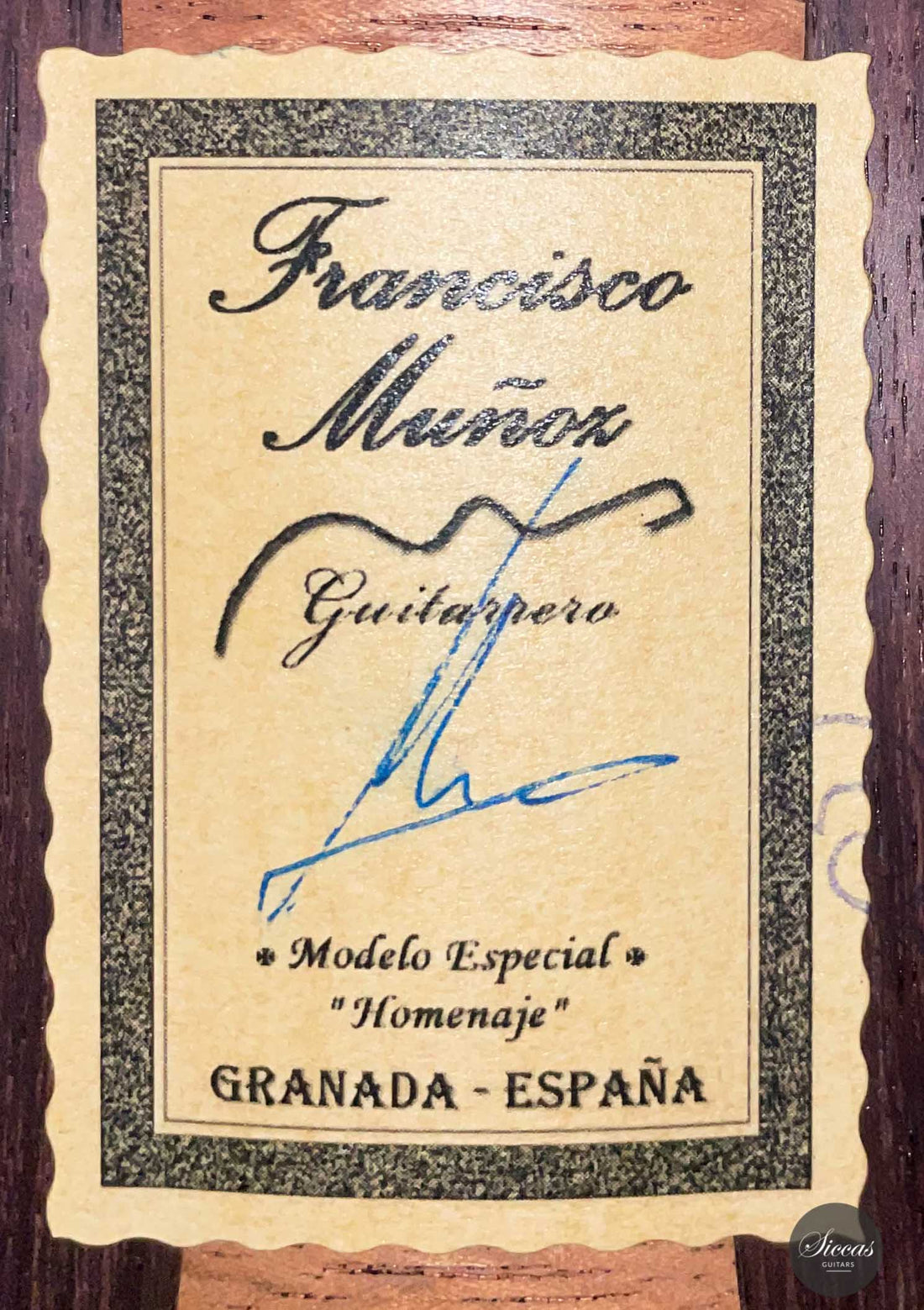 Francisco Munoz Alba - 2022 Especial Homenaje 64 cm