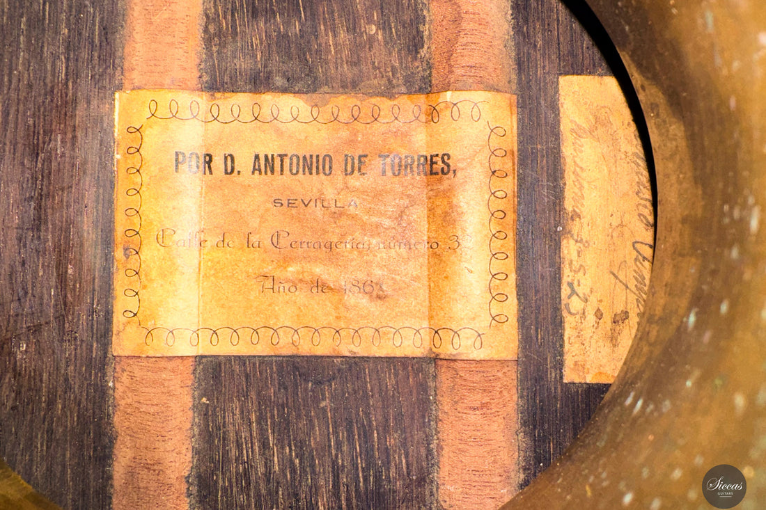 Francisco Simplicio ca. 1920-1923 - "1863 Antonio de Torres"