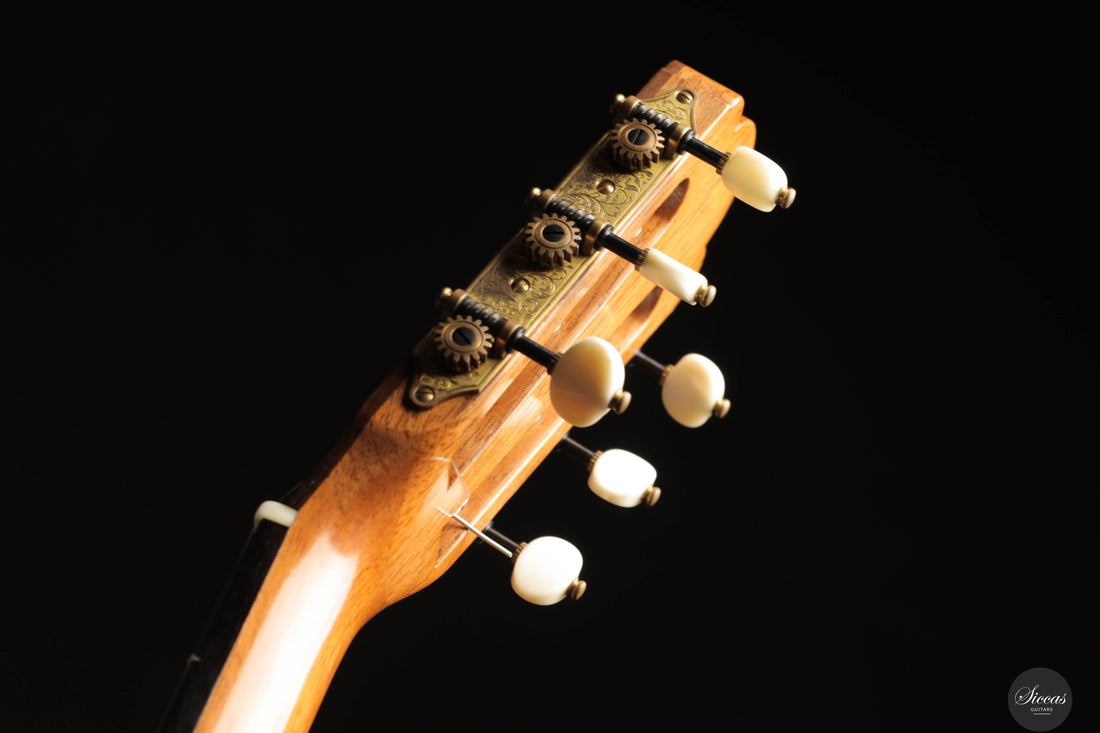 Fritz Ober - 2012 - La Leona - Neck and tuner