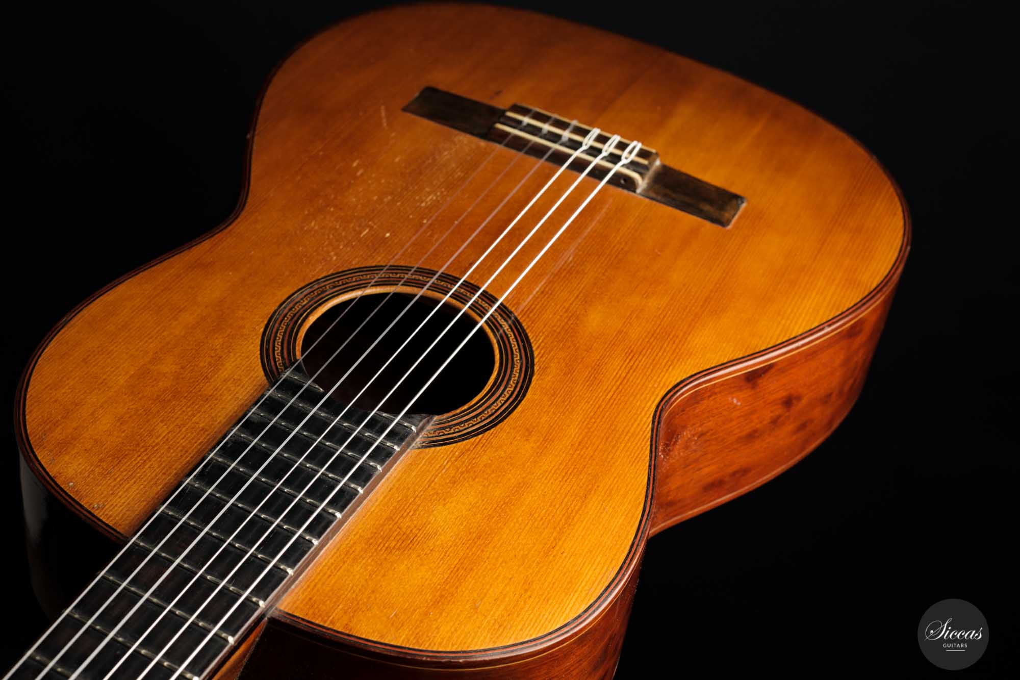 Gamaliel Yacopi - 1945 No. 34 - Classical Guitar – Siccas Guitars