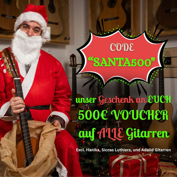 Weihnachtsangebote für Gitarren