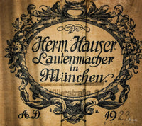 Hermann Hauser ® I - 1923 Contraguitar