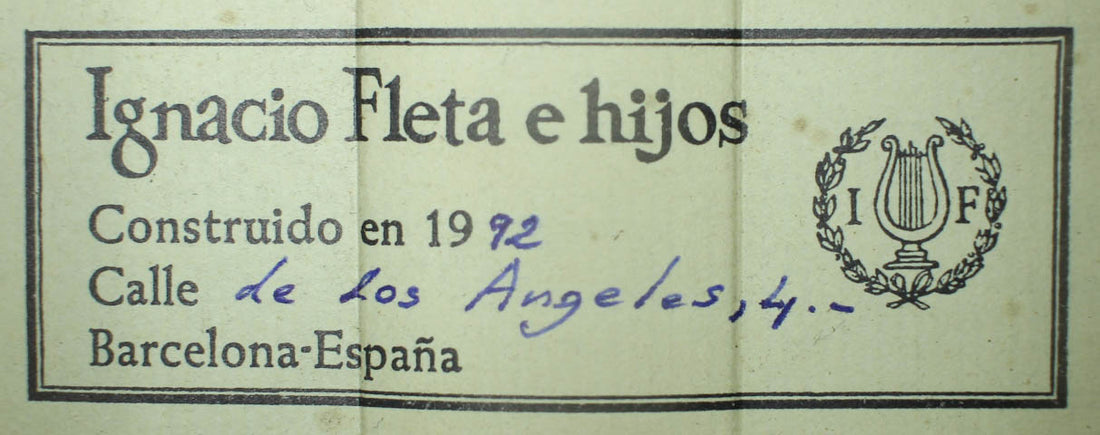 Ignacio Fleta - 1992 Ex Angel Romero