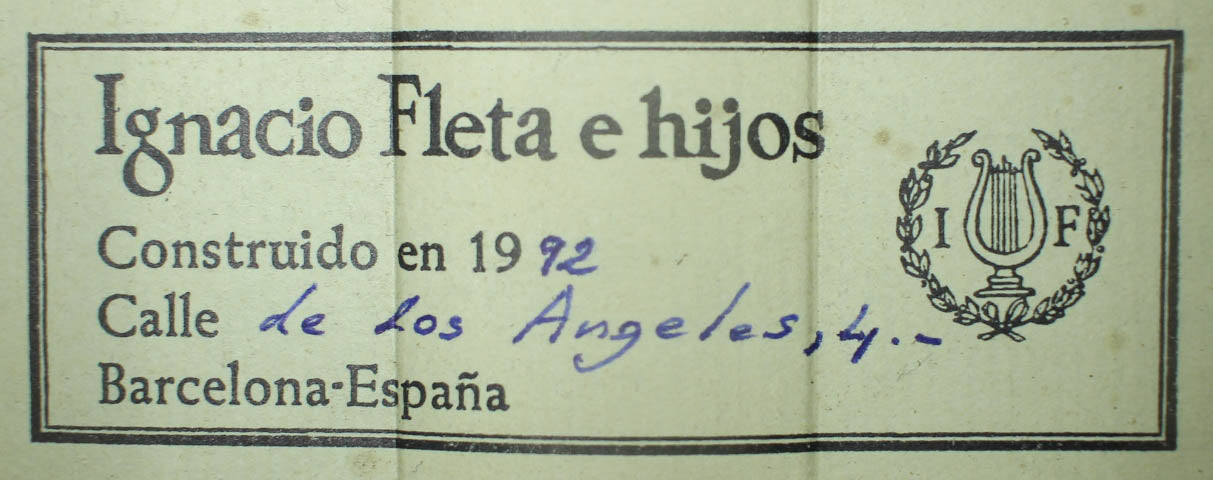 Ignacio Fleta - 1992 Ex Angel Romero