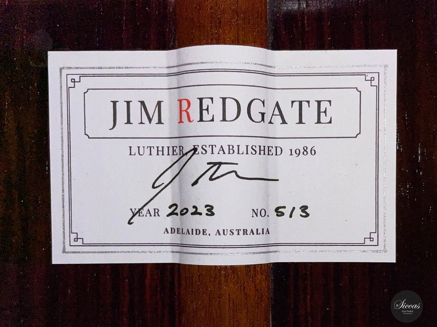 Jim Redgate - 2023 Ana Vidovic