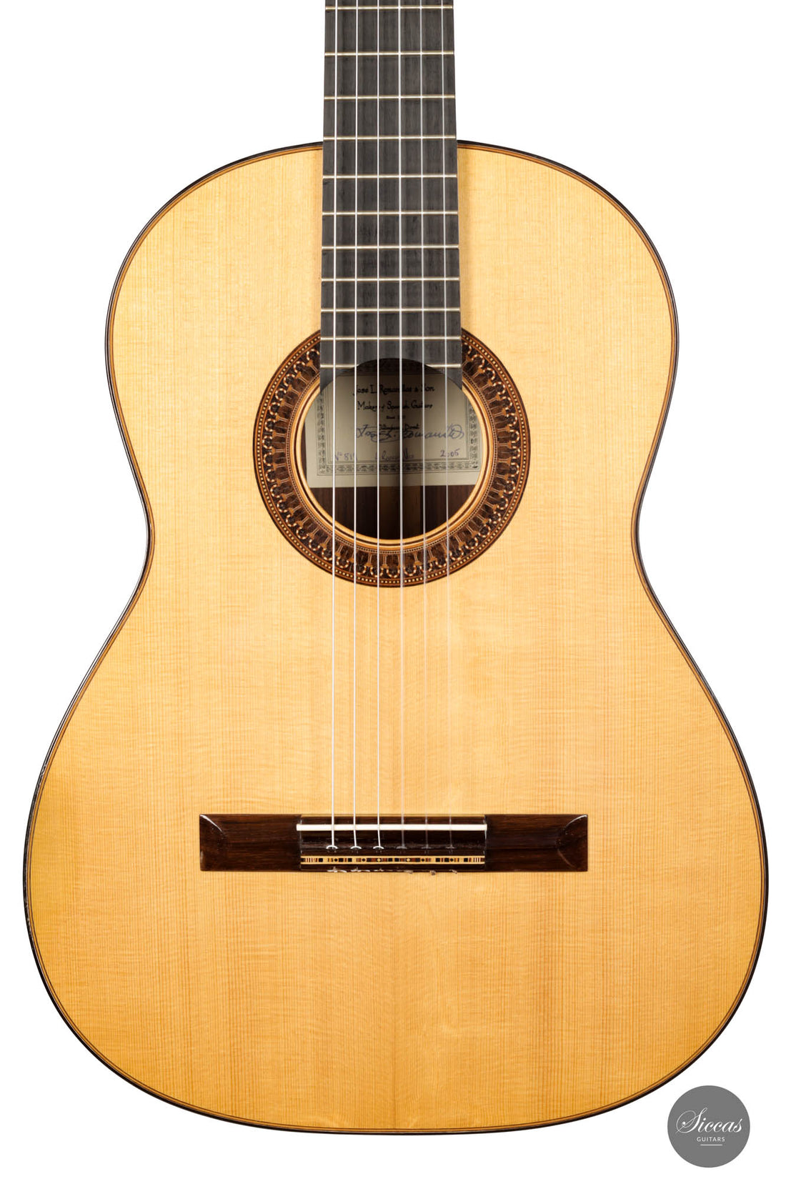 José Luis Romanillos & Son - 2005 "La Esquina" No. 819 ex Peter Strömgren