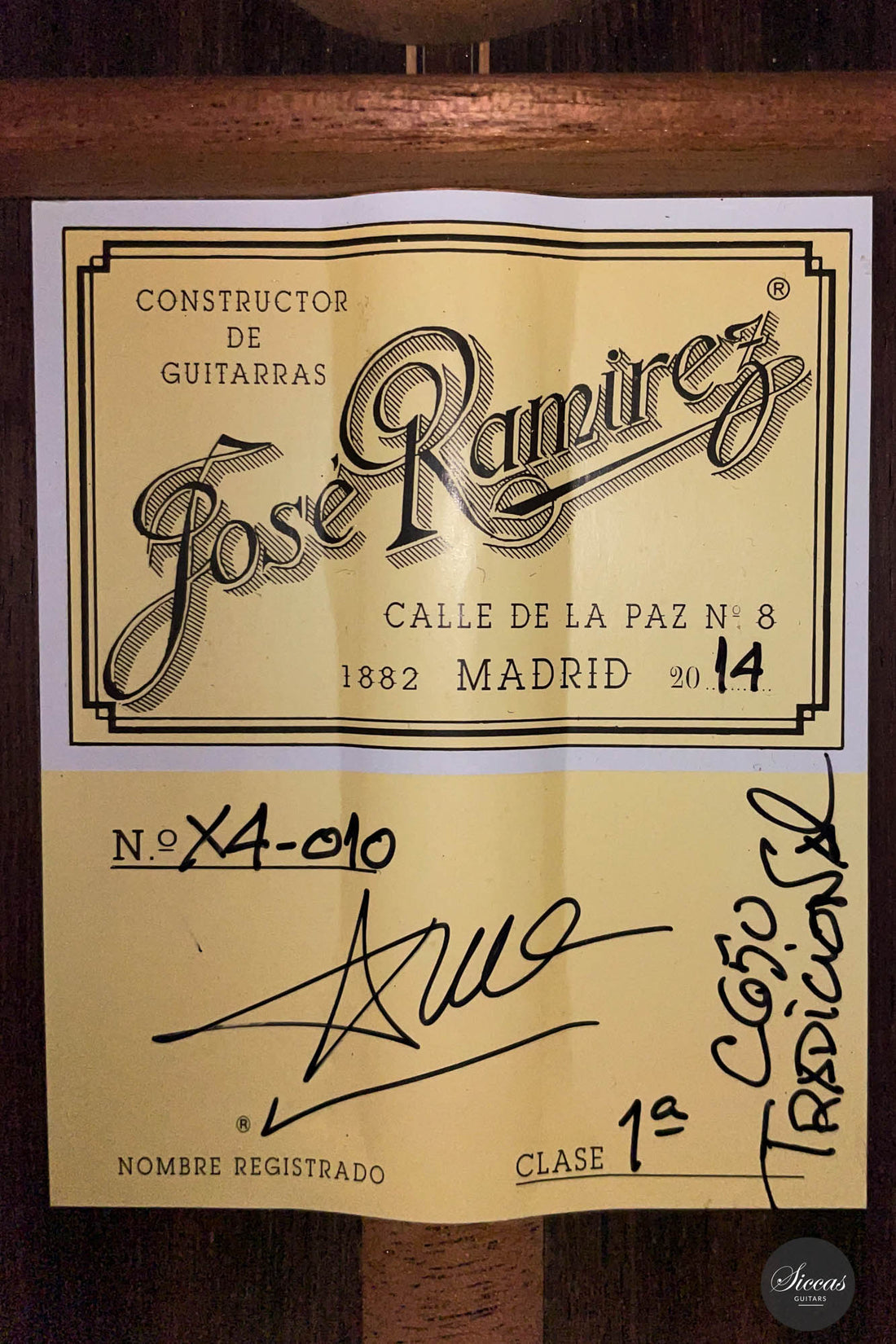 José Ramirez - 2014 1a „Tradicional“