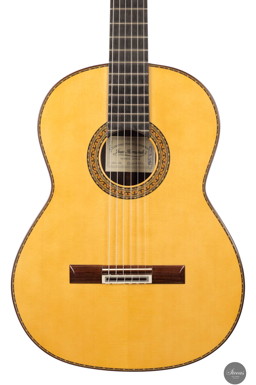 Juan Hernandez - 2024 Concierto Spruce – Siccas Guitars