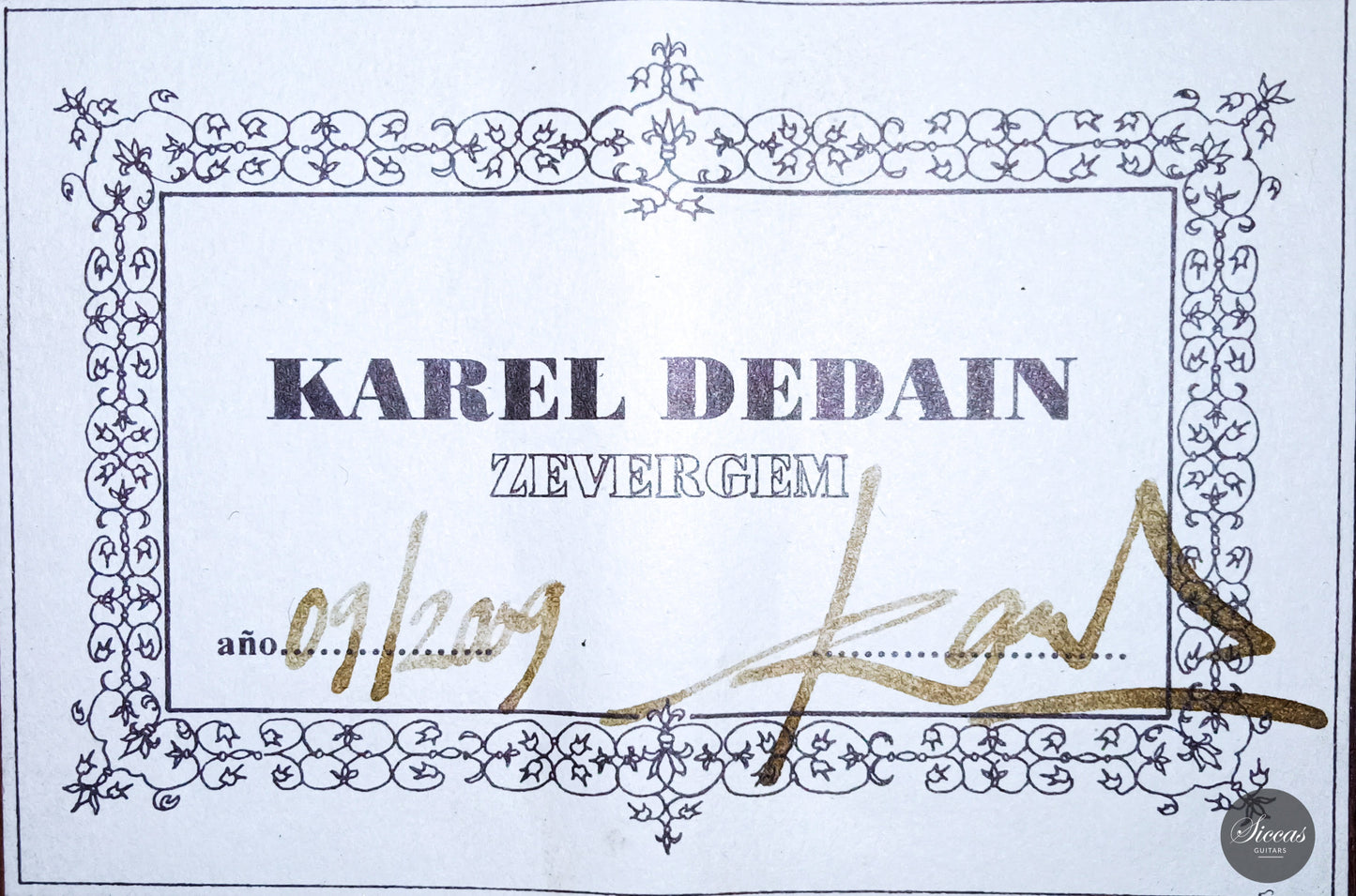 Karel Dedain - 2009 FE19 "La Suprema"