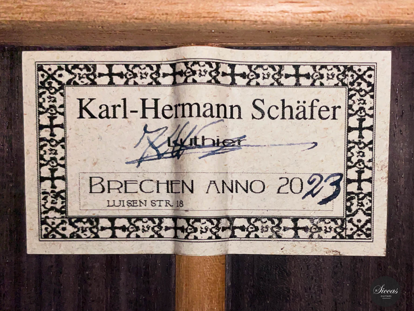 Karl-Hermann Schäfer - 2023 "Santos Hernandez"