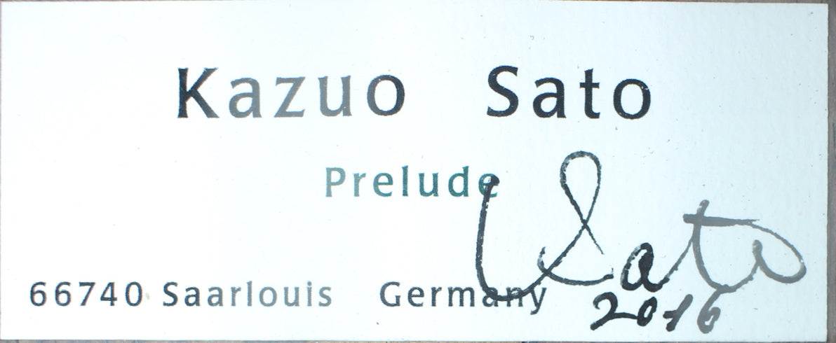 Kazuo Sato – Prelude 2016