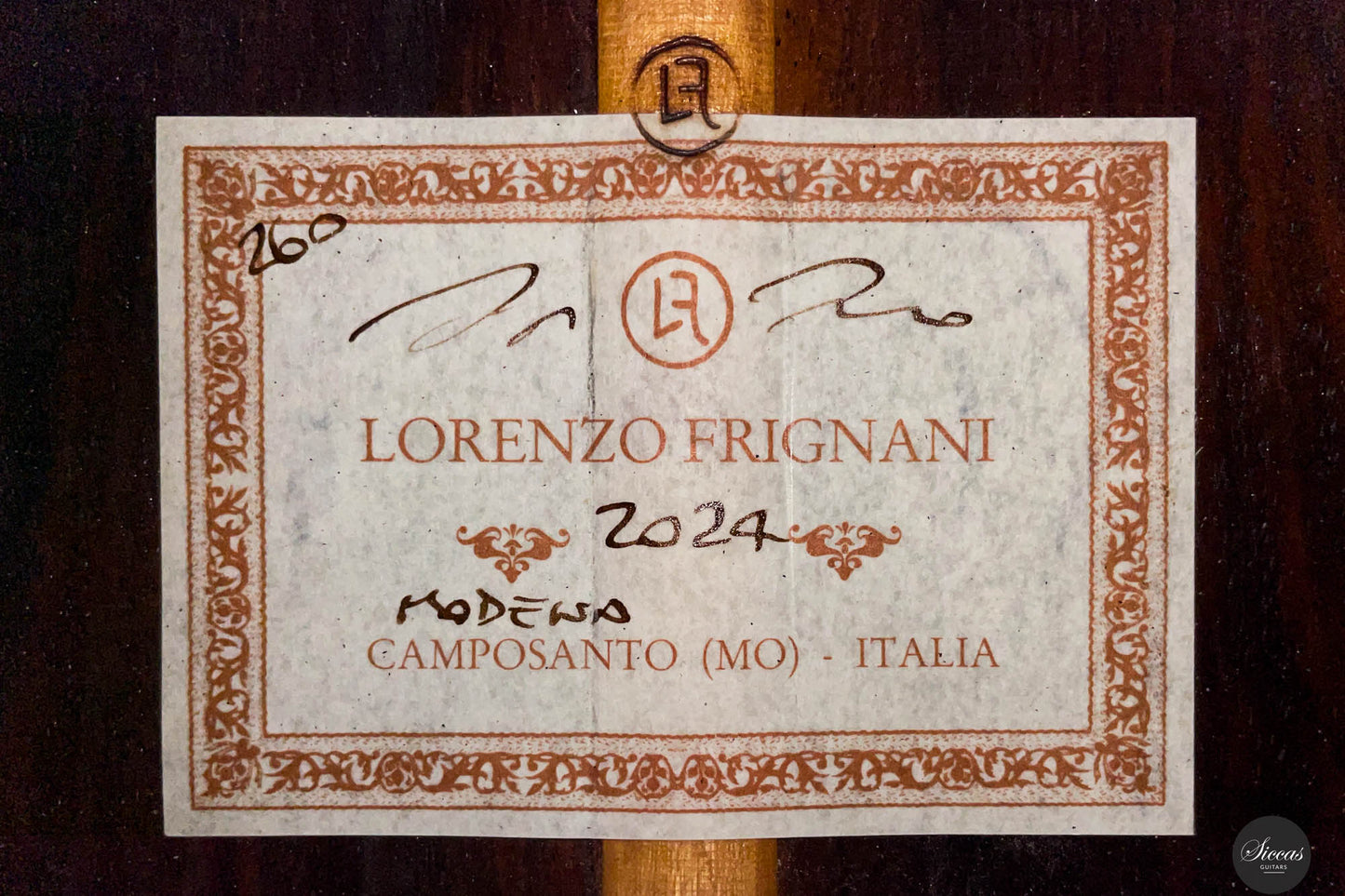 Lorenzo Frignani - 2024 No. 260