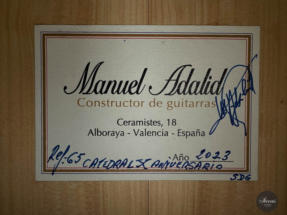 Manuel Adalid – 2023 Doubletop "La Catedral" 10 Anniv.
