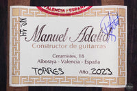 Manuel Adalid - 2023 Torres No. 14