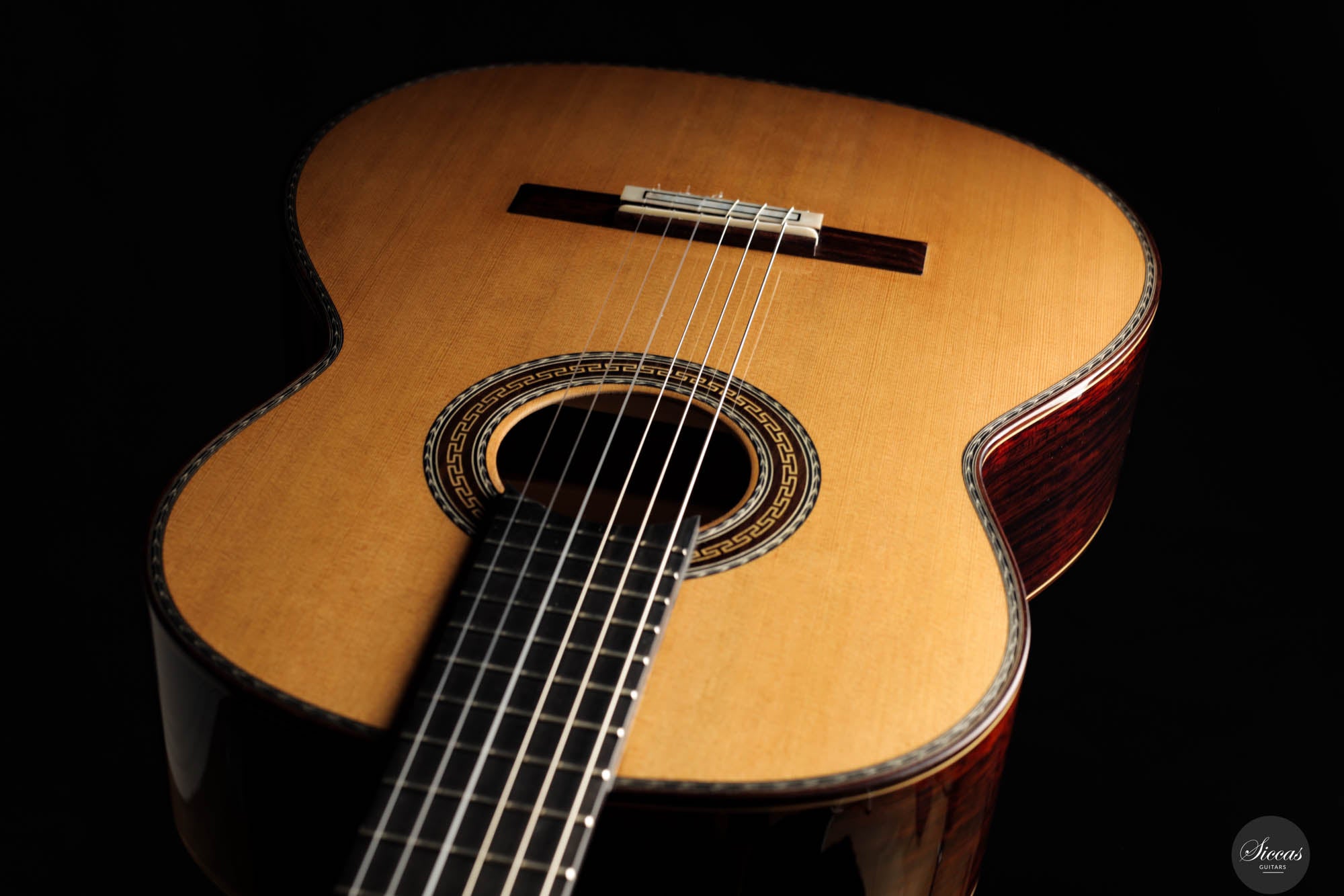 スペイン製 トップ単板 Manuel Adalid マヌエル・アダリッド エレガット クラシックギター FISHMAN Presys Blend コンデンサーマイク 現代ギター | マヌエル・アダリッド Manuel Adalid カテドラル (杉