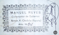Manuel Reyes - 1984 Classical