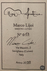Marco Lijoi – 2022 Doubletop No. 013