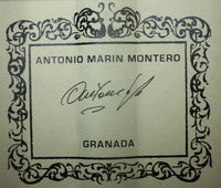 Antonio Marin Montero – 2016