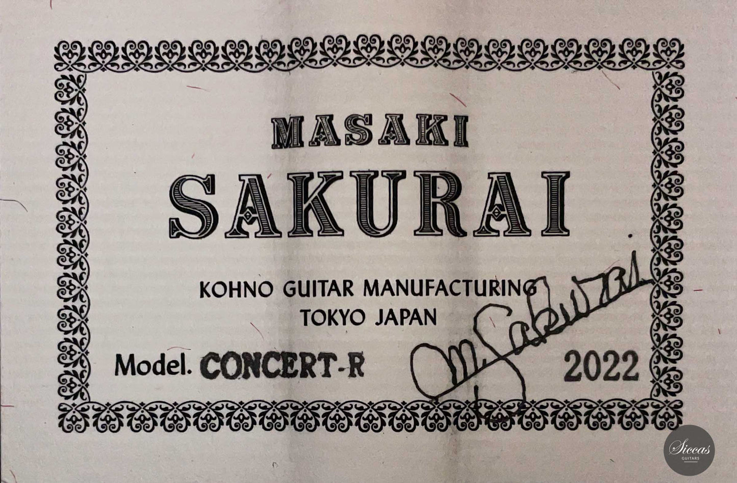 Masaki Sakurai - 2022 Concert R 64 cm
