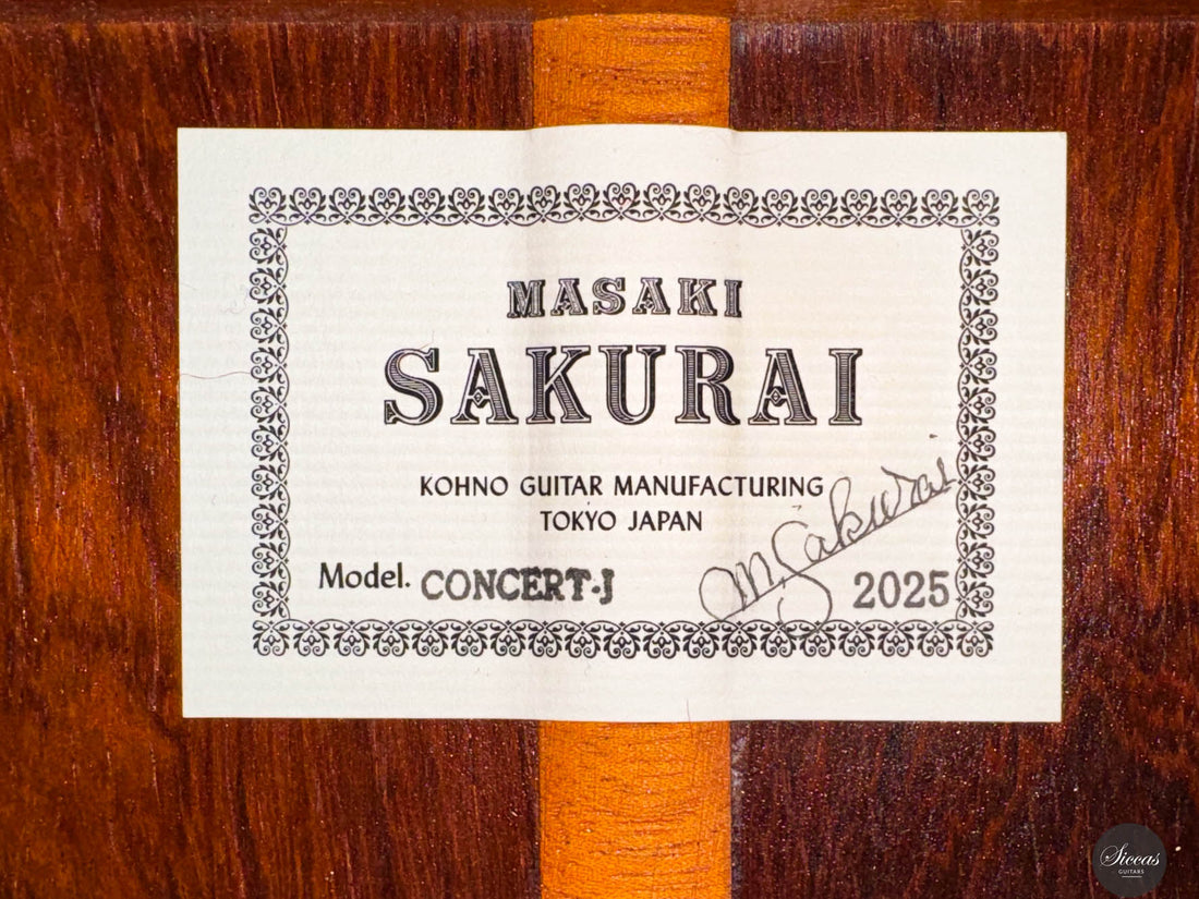 Masaki Sakurai - 2025 Concert J Cedar 64 cm