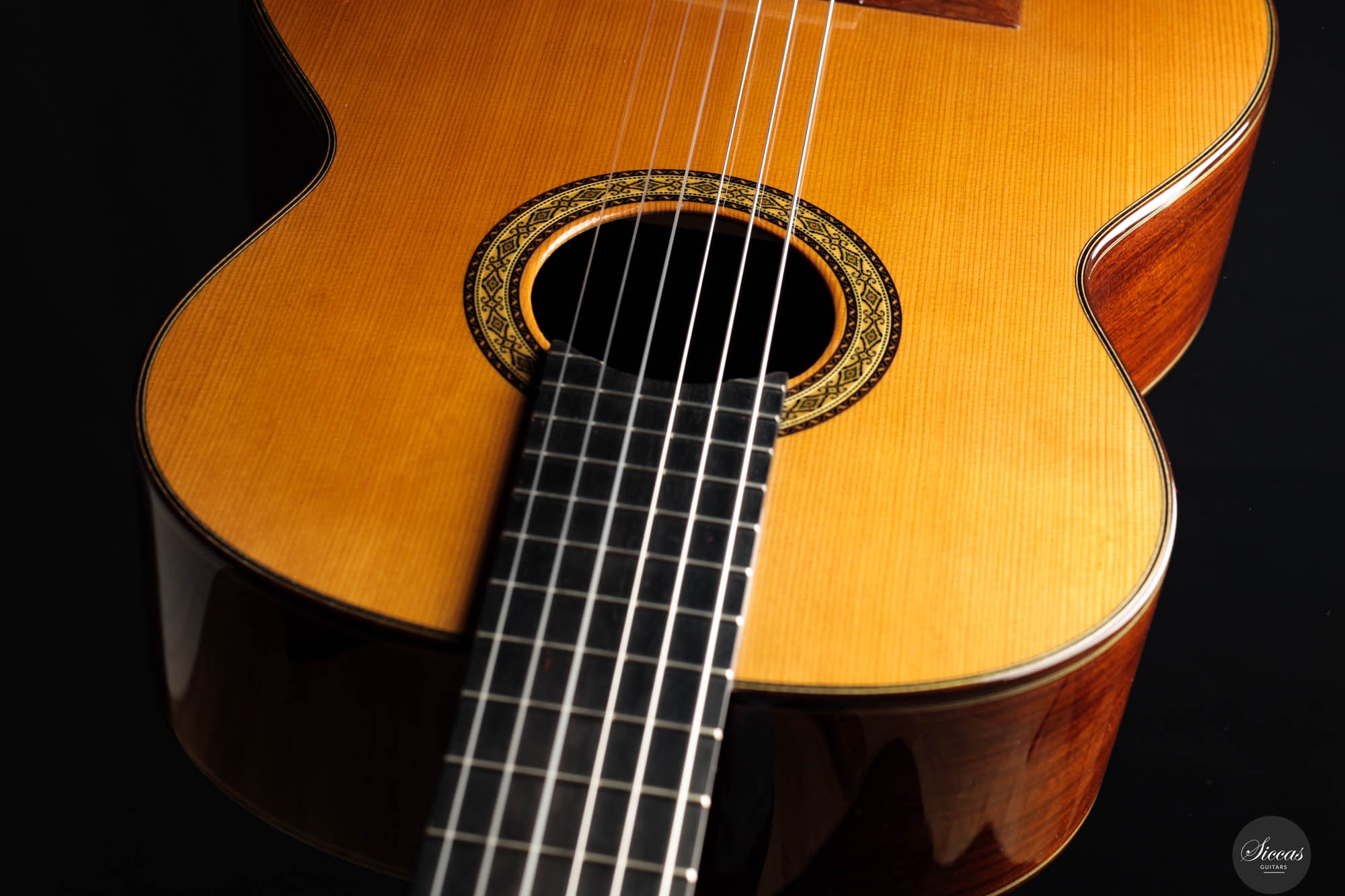 Masaki Sakurai - 2025 Concert J Cedar 64 cm – Siccas Guitars