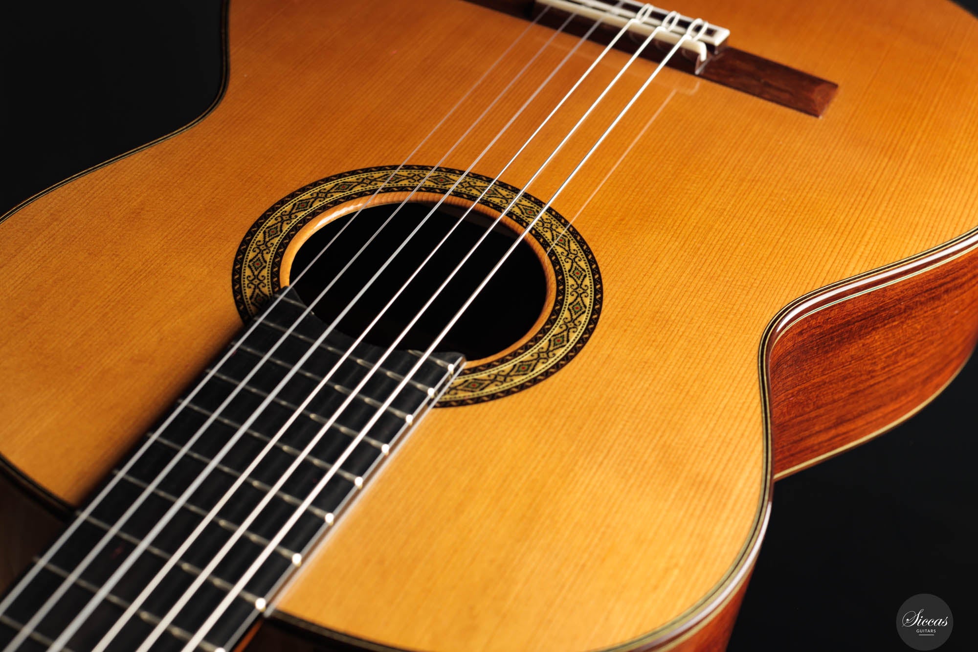 Masaki Sakurai - 2025 Concert J Cedar 64 cm – Siccas Guitars