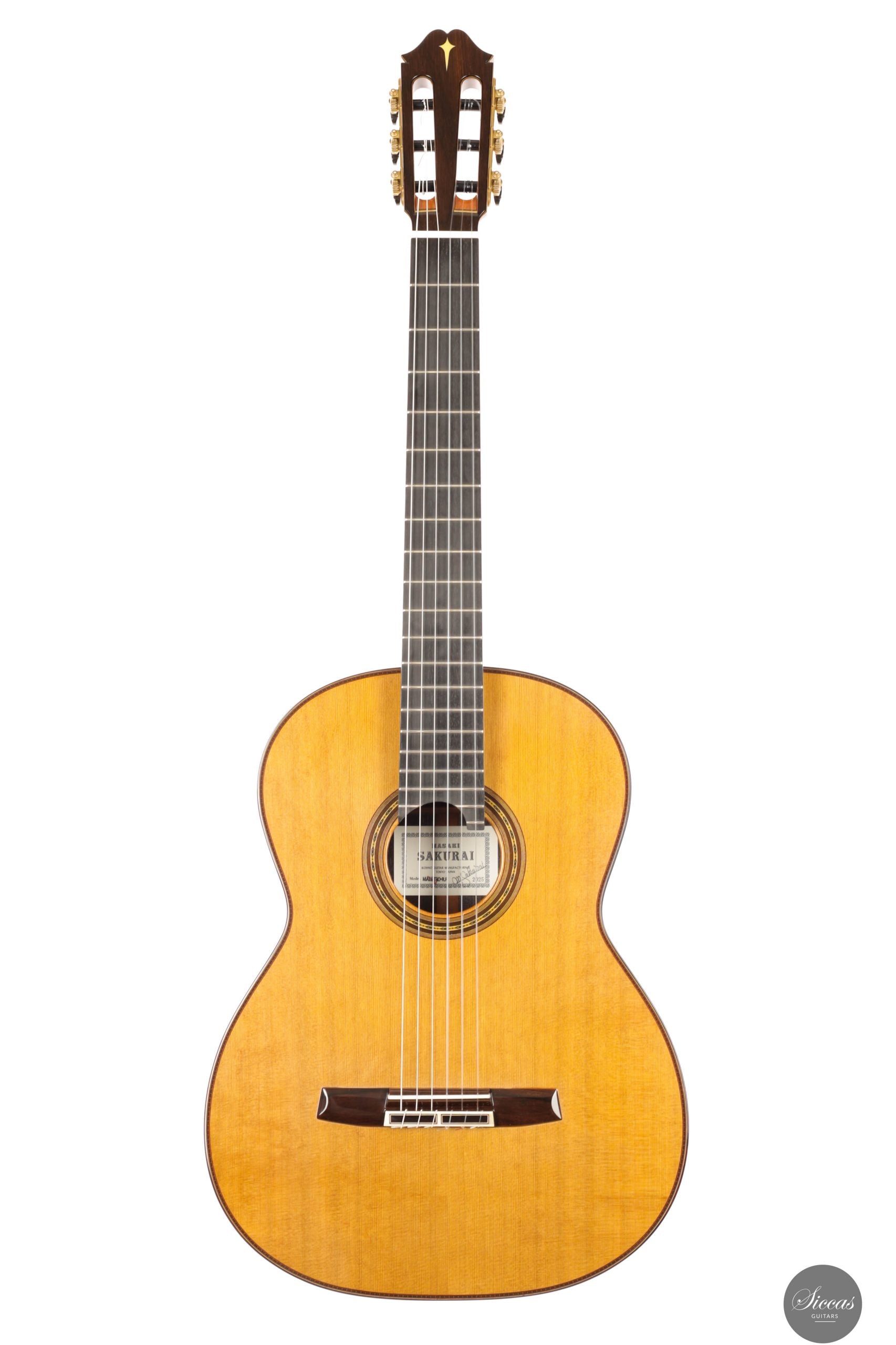 Masaki Sakurai - 2025 Maestro-RF Cedar – Siccas Guitars