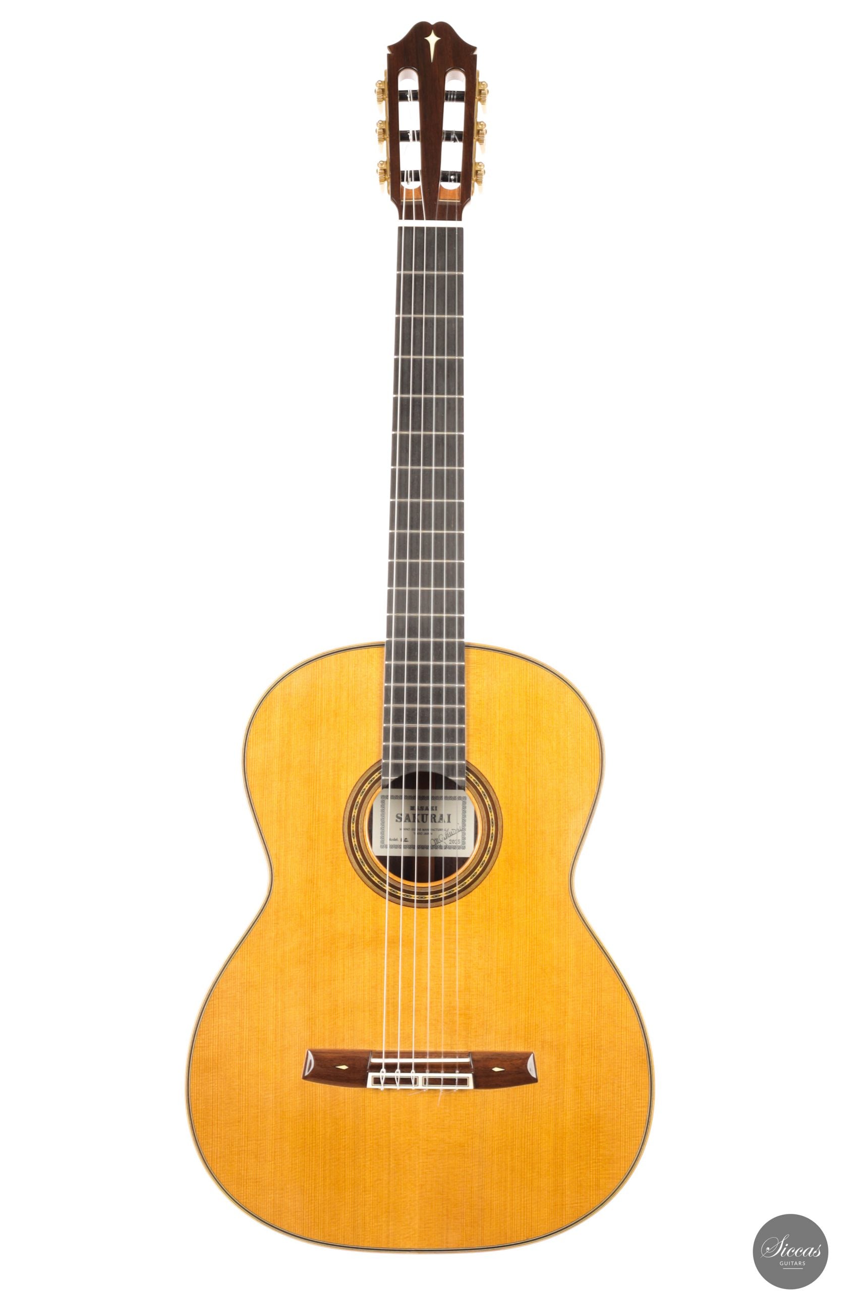 Masaki Sakurai - 2025 - P.C. Cedar – Siccas Guitars