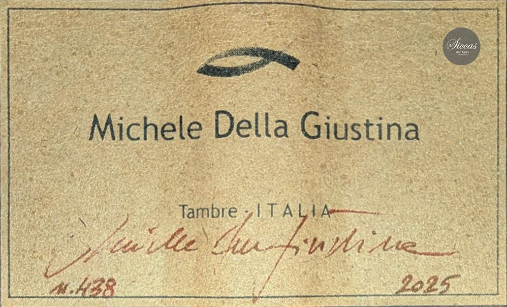 Michele Della Giustina - 2025 No. 438 - Certificate