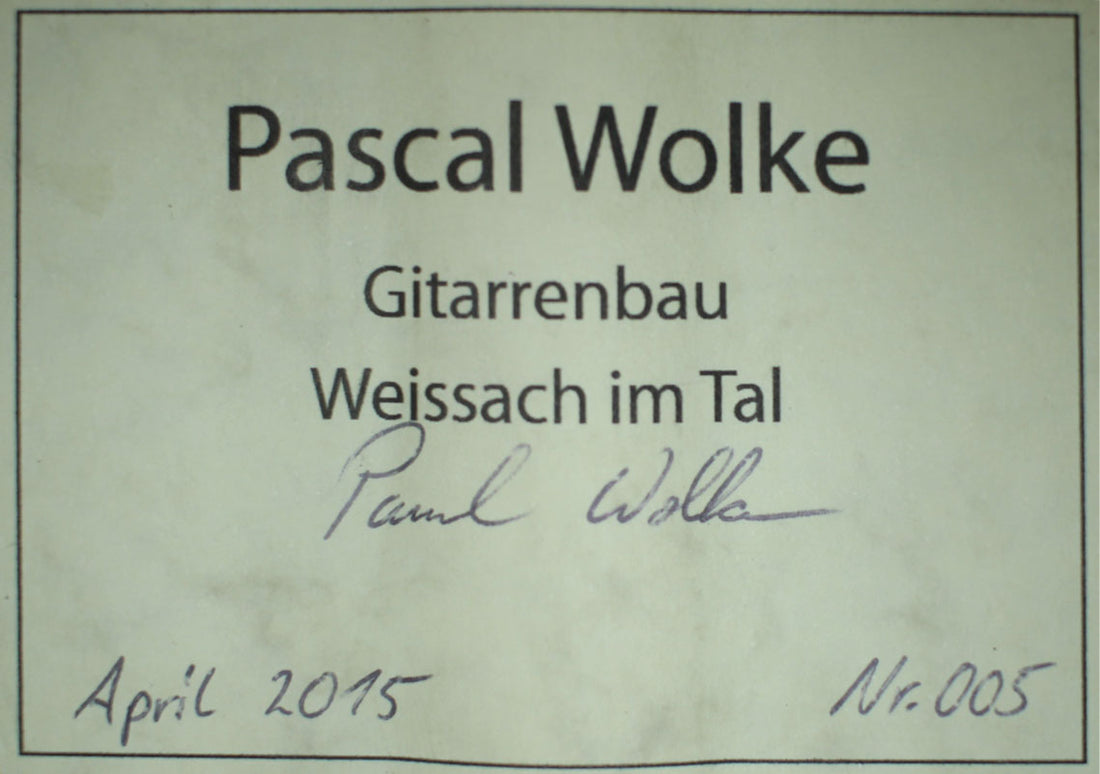 Pascal Wolke - OM 2015 No. 5