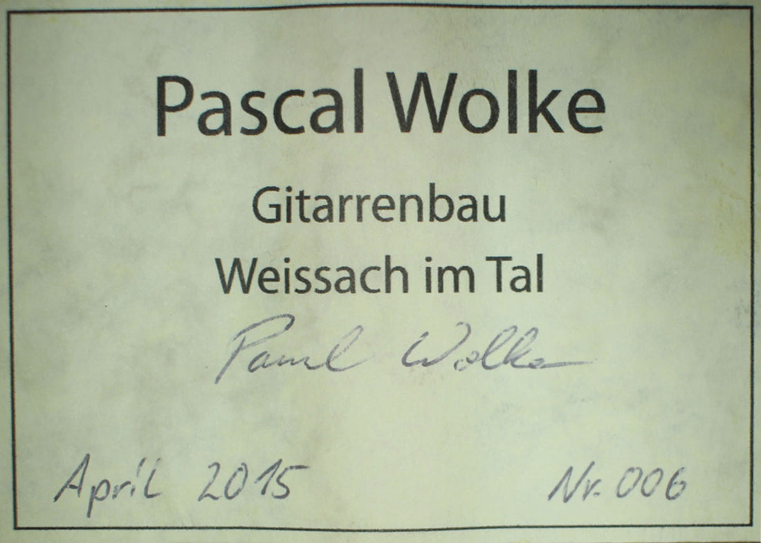 Pascal Wolke - OM 2015 No. 6
