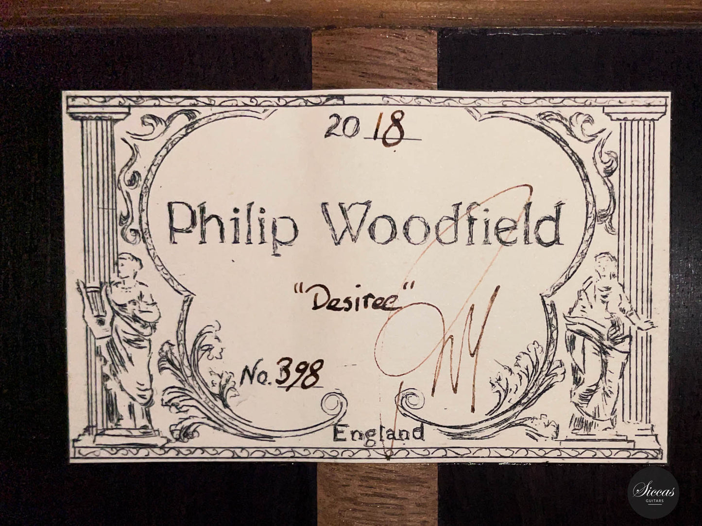 Philip Woodfield - 2018 "Desiree" No. 398