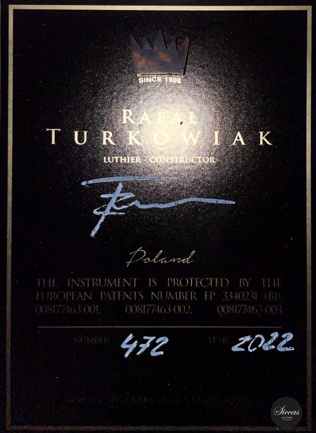 Rafal Turkowiak - 2022 Doubletop No. 472 Cocobolo