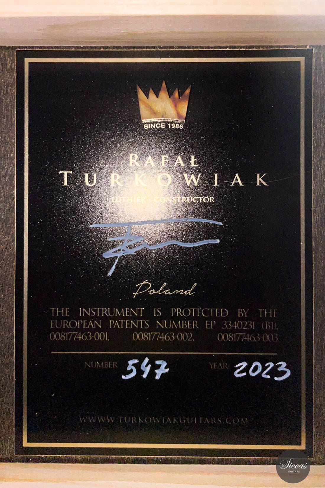 Rafal Turkowiak - 2023 Doubletop 64 cm No. 547