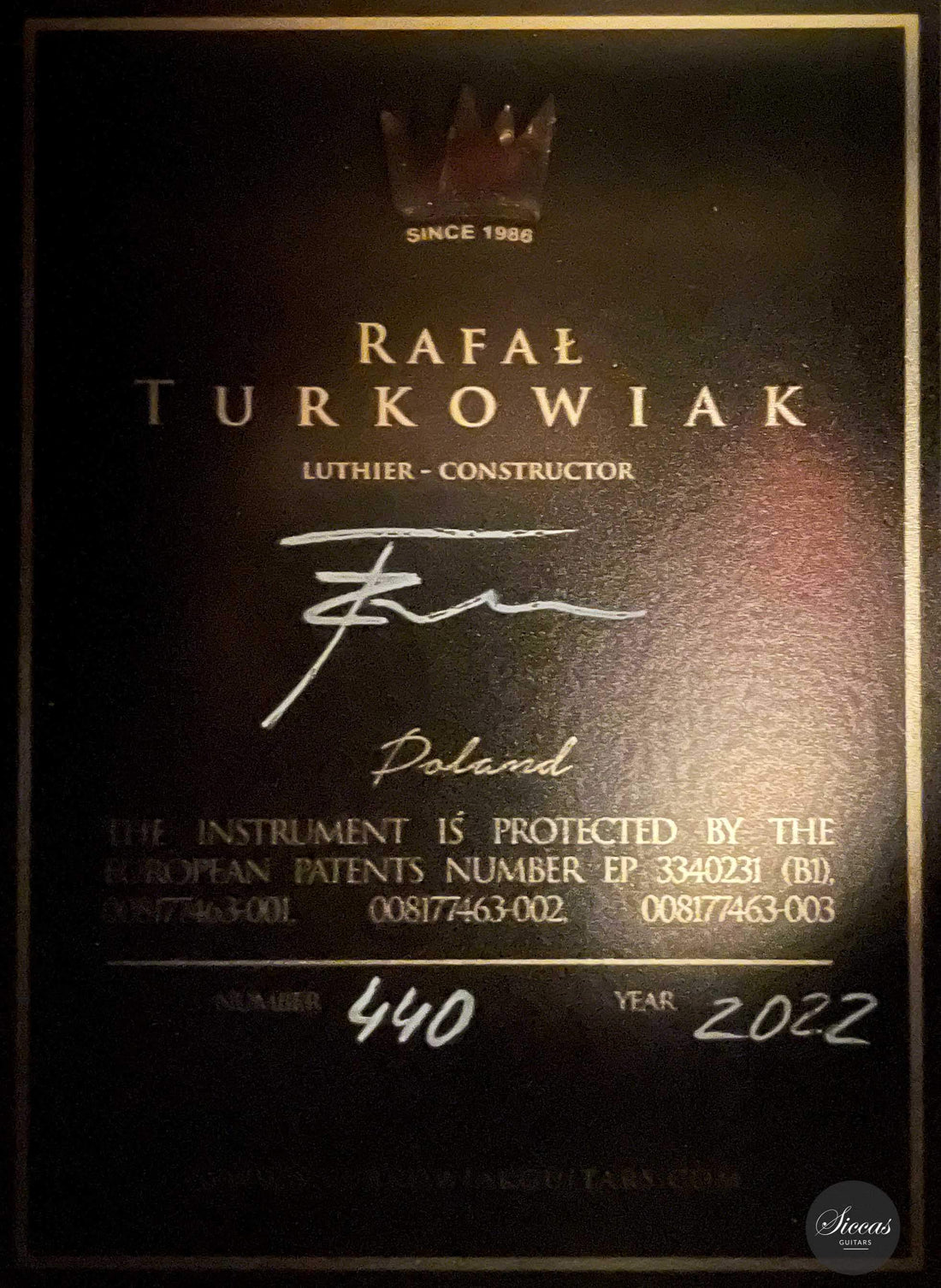 Rafal Turkowiak - 2022 Doubletop No. 440 64 cm