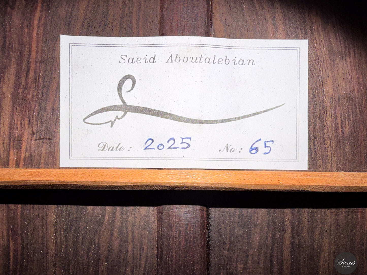 Saeid Aboutalebian - 2025 No. 65