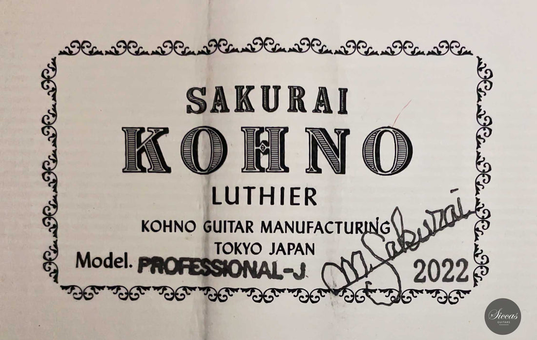 Sakurai Kohno - 2022 Professional J Spruce