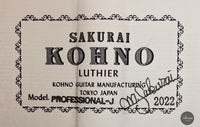 Sakurai Kohno - 2022 Professional J Spruce