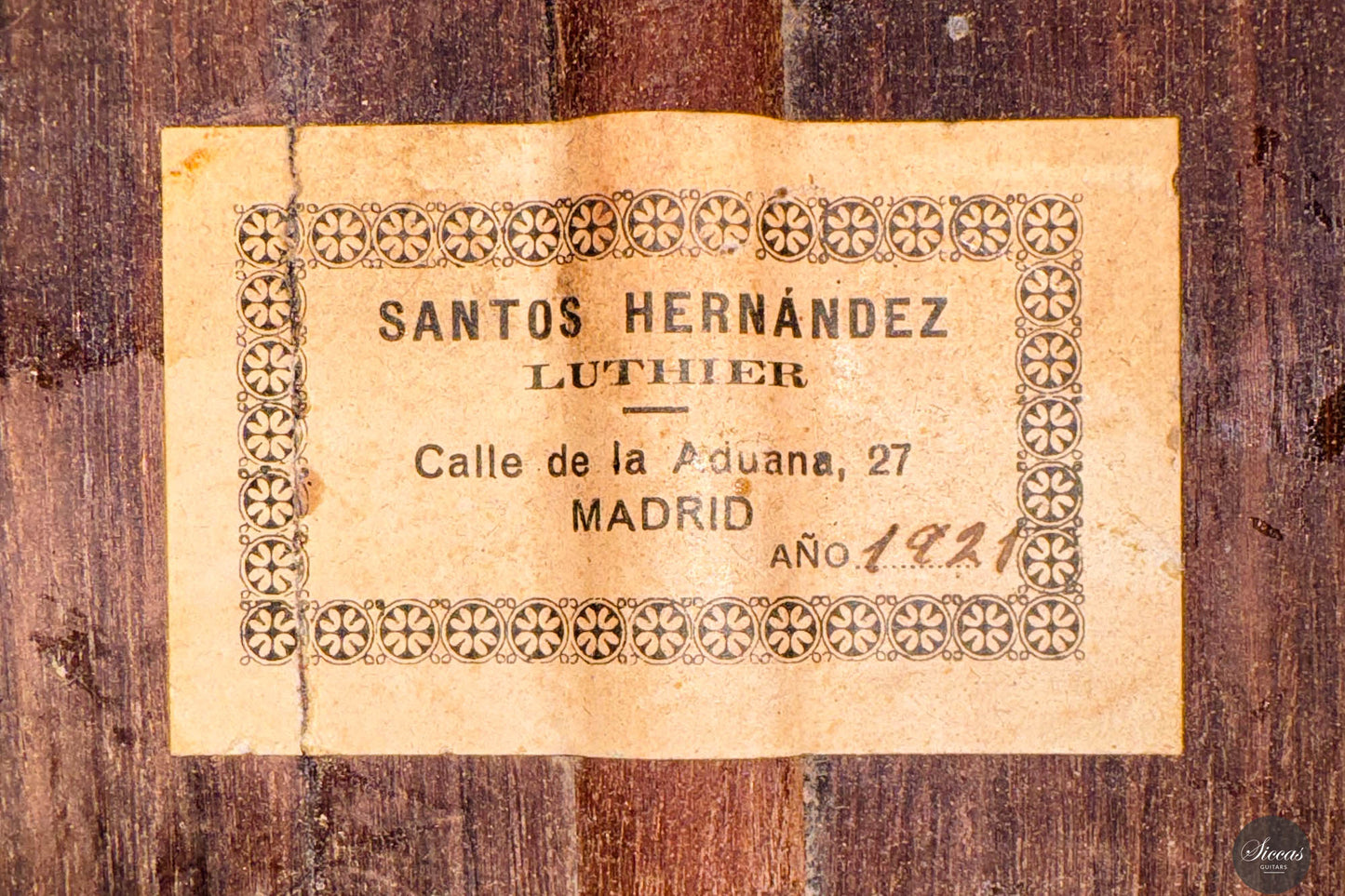 Santos Hernandez - 1921