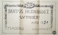 Santos Hernandez - 1930