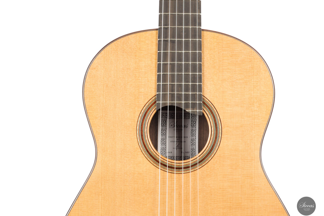 Siccas Luthiers - Craftsman Series by Stephen Eden - Lattice - Front view